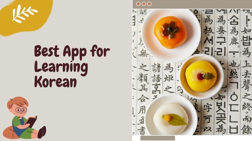 Best App for Learning Korean