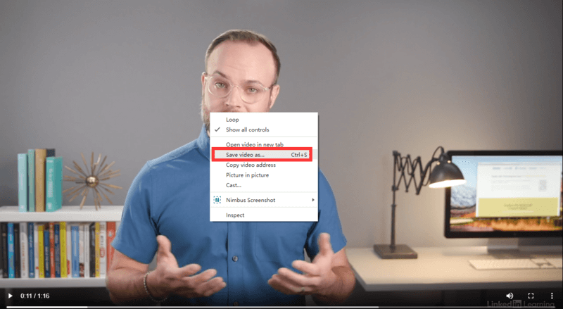 Download LinkedIn Learning Videos with Your Web Browser