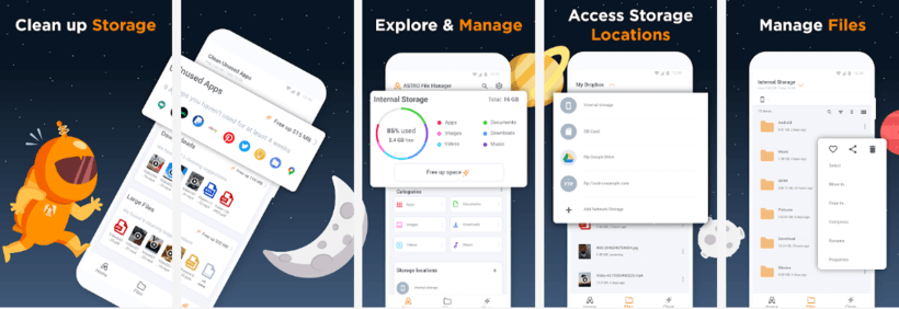 Astro File Manager