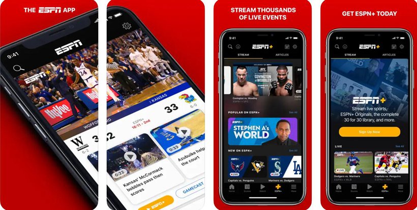 9 Best Sports Streaming Apps to Watch Live Sports